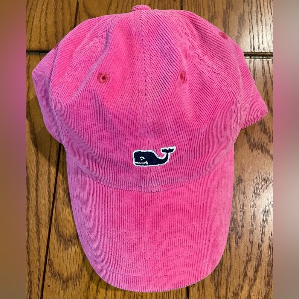 EUC Vineyard Vines Hot Pink Hat, corduroy, adjustable - Picture 5 of 6